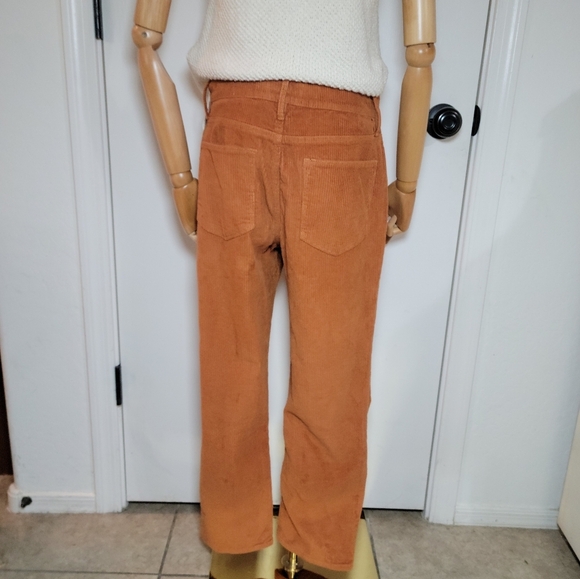 Frame Denim Le High Straight Amber Corduroy Pants Size 28 - Picture 4 of 9